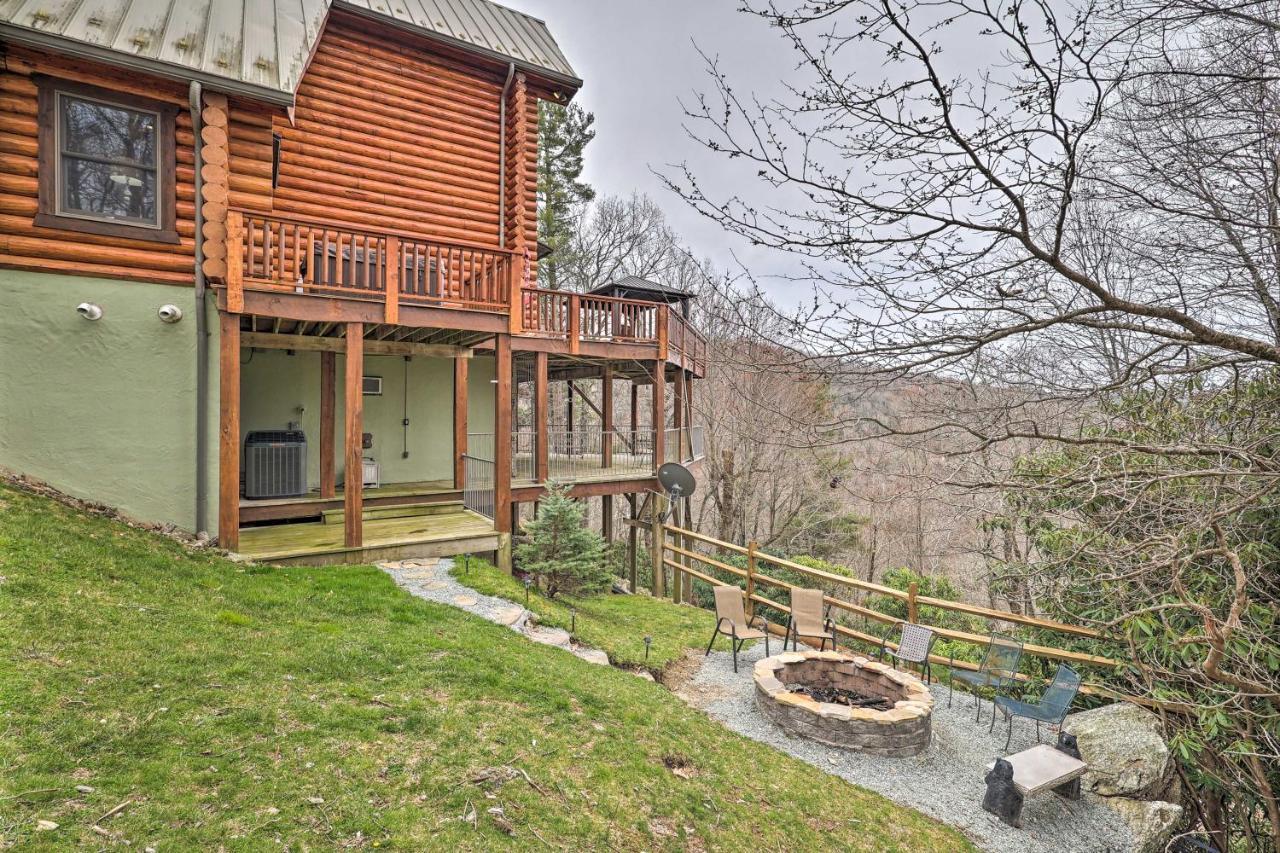 Boone Cabin With Deck, Hot Tub, And Mountain Views! Exterior foto