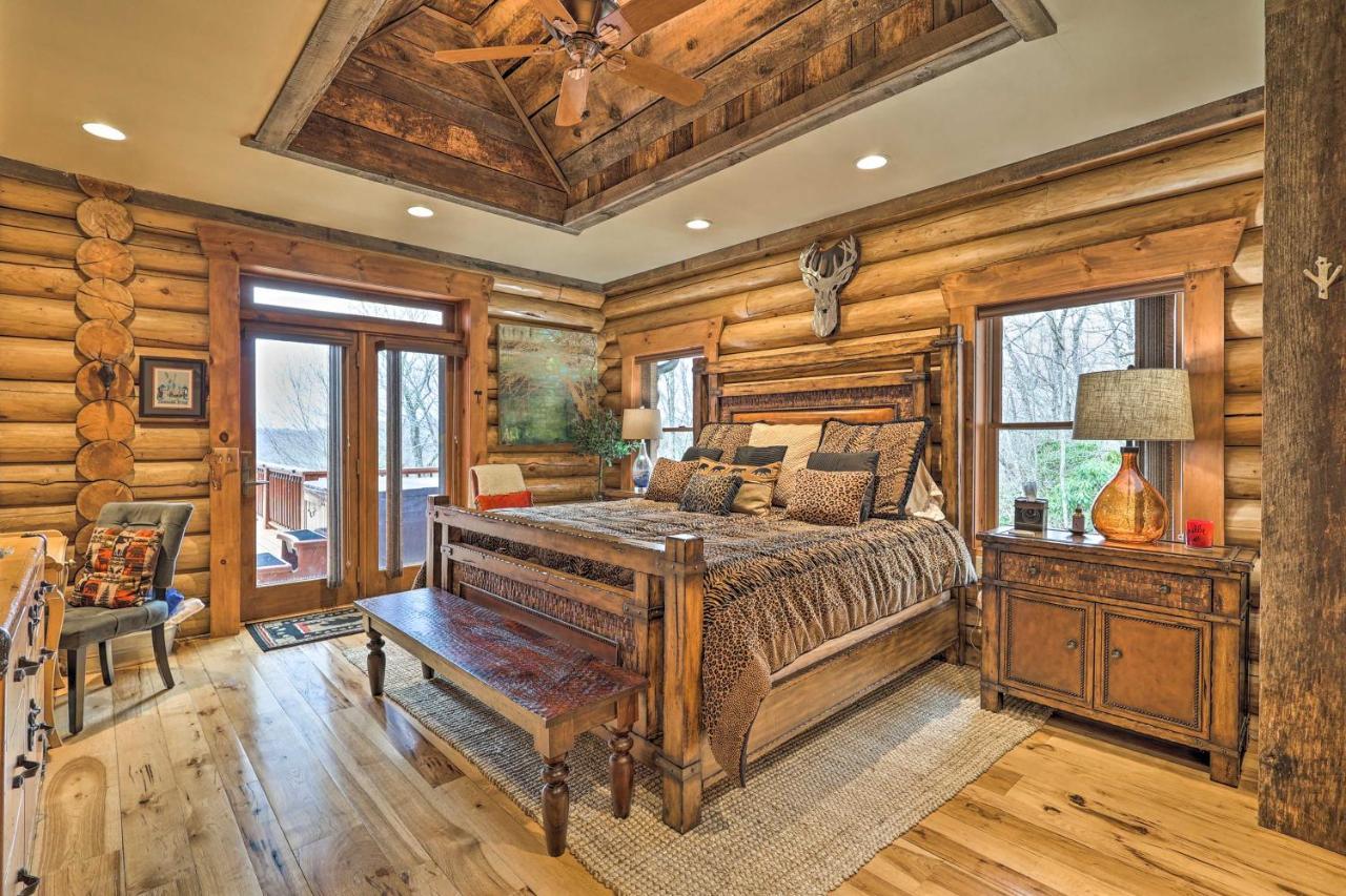 Boone Cabin With Deck, Hot Tub, And Mountain Views! Exterior foto